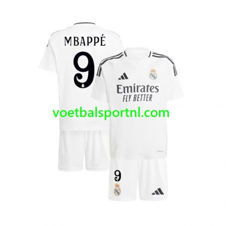 Real Madrid Kylian Mbappé 9 Kind Thuis Tenue 2024-25